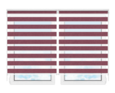 Рулонные шторы мини День Ночь Бергамо 216 цена. Купить в «Мастерская Жалюзи»