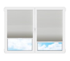 Плиссе (шторы, жалюзи) тренто бежевый цена. Купить в «Мастерская Жалюзи»