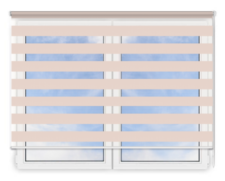 Стандартные рулонные шторы День Ночь Делия 105 цена. Купить в «Мастерская Жалюзи»