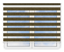 Стандартные рулонные шторы День Ночь Равелло 406 цена. Купить в «Мастерская Жалюзи»