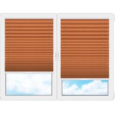 Плиссе (шторы, жалюзи) мун б.о оранжевый