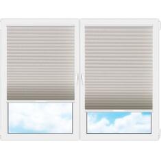 Плиссе (шторы, жалюзи) пальма кремовый