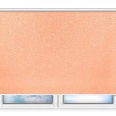 Стандартные рулонные шторы Шелк-персиковый